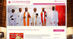Desktop Screenshot of csitamilparishuaq.com